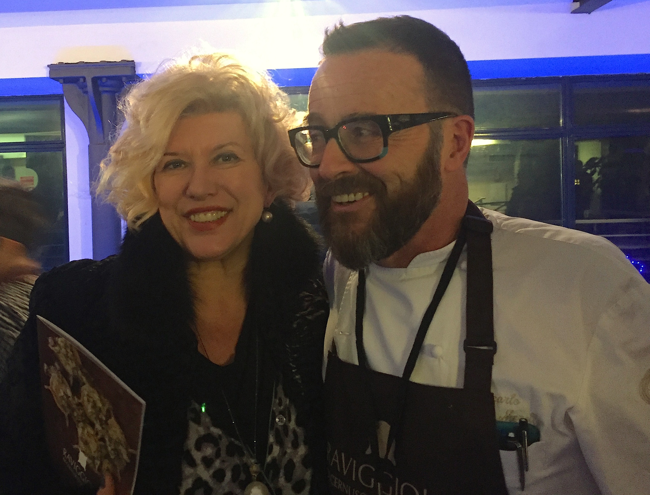 Giancarlo Morelli con me al Raviggiolo Day